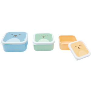 Kit 3 Potinhos Gummy Azul