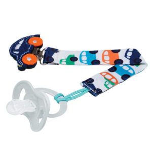 Prendedor de Chupeta Carrinho