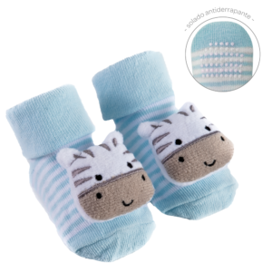 Meias Antiderrapantes com Chocalho