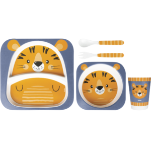 Kit Refeição Bambu Tigrinho