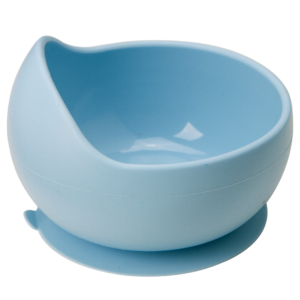 Bowl em Silicone com Ventosa Azul
