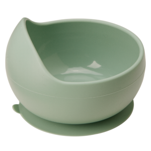 Bowl em Silicone com Ventosa Verde