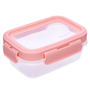 Kit 3 Potinhos Herméticos Rosa