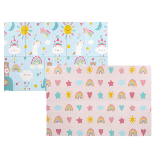 Tapete Dobrável Baby Arco-íris