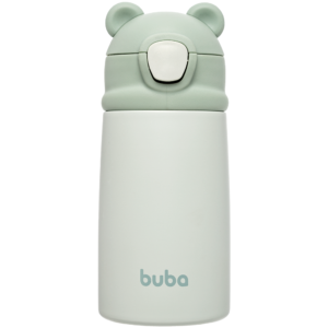 Copo Térmico Parede Dupla Ursinho Verde